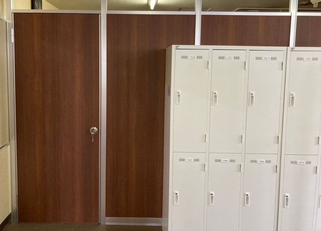 ロッカー・個人棚の導入