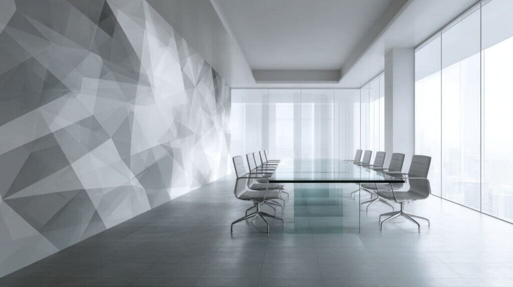 例9.高級感ある会議室【クール・シック系】