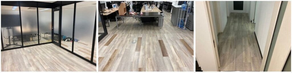 事例3.床をルースレイタイルへ張り替え